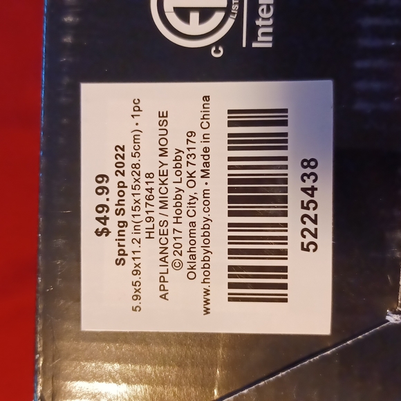 Mickey Mouse Mini Stir Popcorn Popper. NWB - Picture 4 of 4